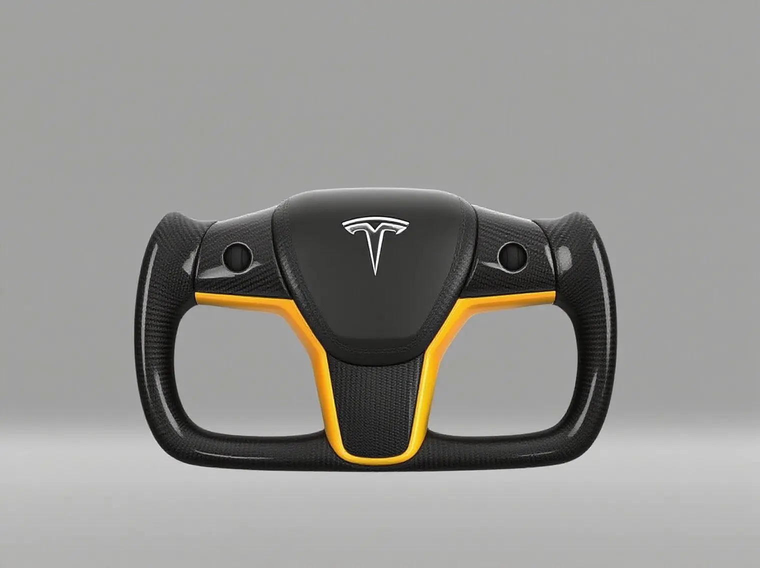 Black-Yellow-Tesla-Yoke-Steering-Wheel-Full-of-Cool-and-Stylish-Style Axeco