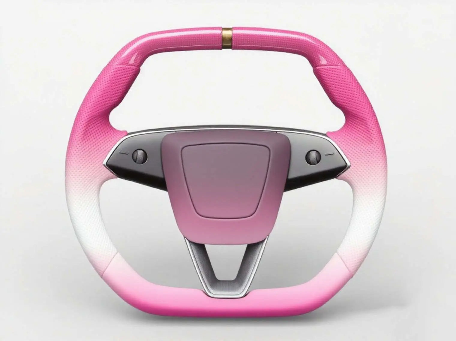 Dreamy-Pink-Tesla-Steering-Wheel-The-Ultimate-Romance-for-Girlish-Heart Axeco