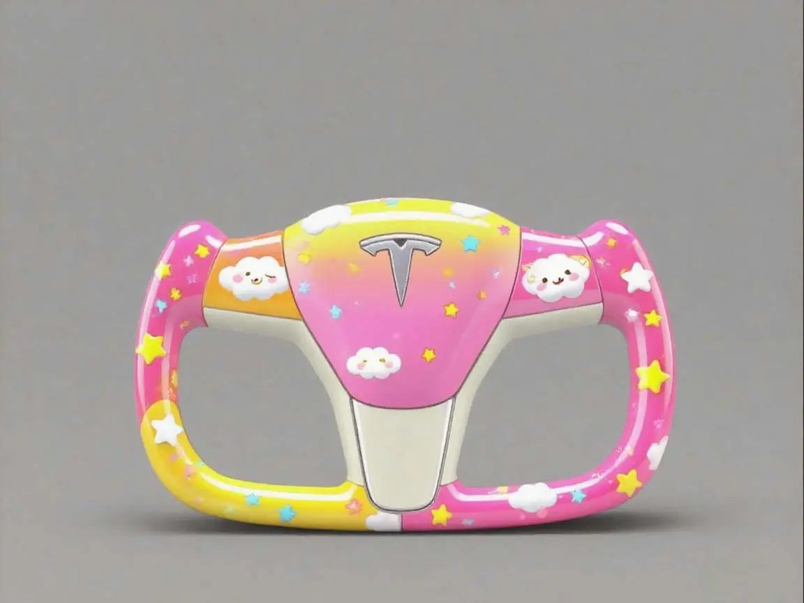 Girlish-Heart-Overflowing-A-Grand-Display-of-Tesla-Yoke-Steering-Wheel-Cute-Makeovers Axeco