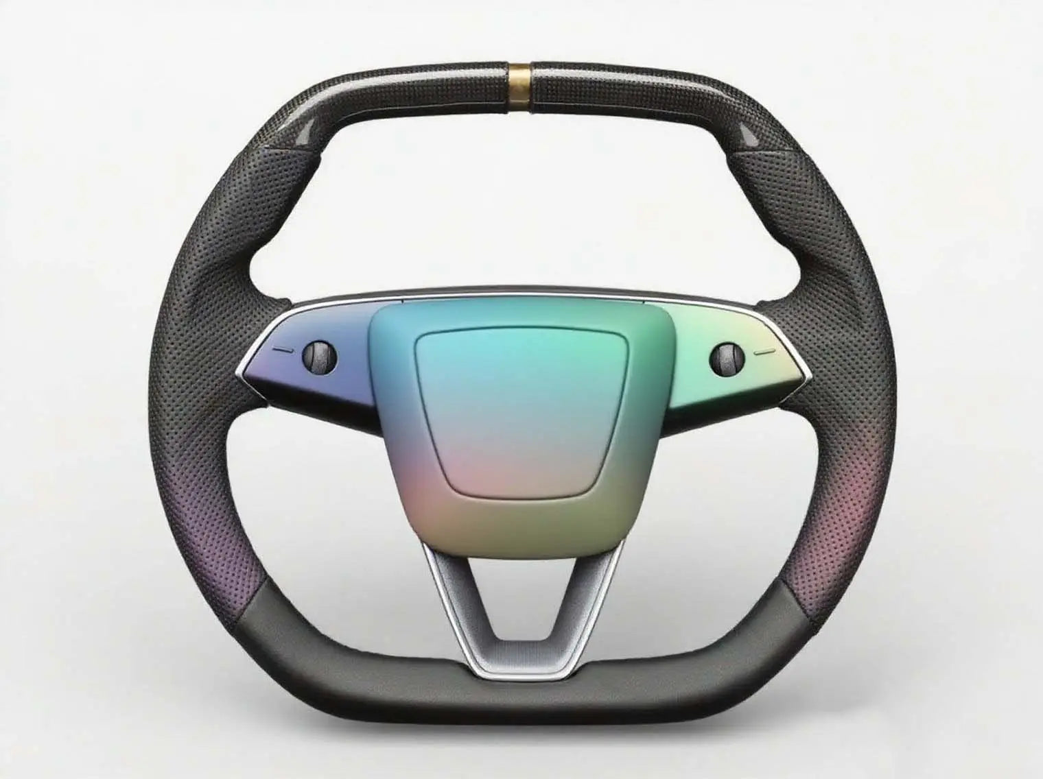 Gradient-and-dazzling-The-appearance-of-the-Tesla-steering-wheel-is-amazing. Axeco