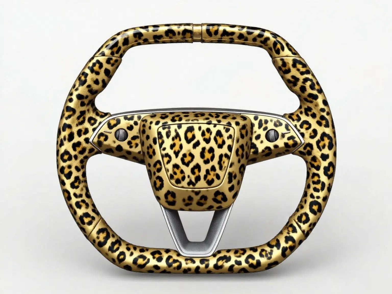 Leopard-Print-Leather-Tesla-Steering-Wheel-Track-Master Axeco