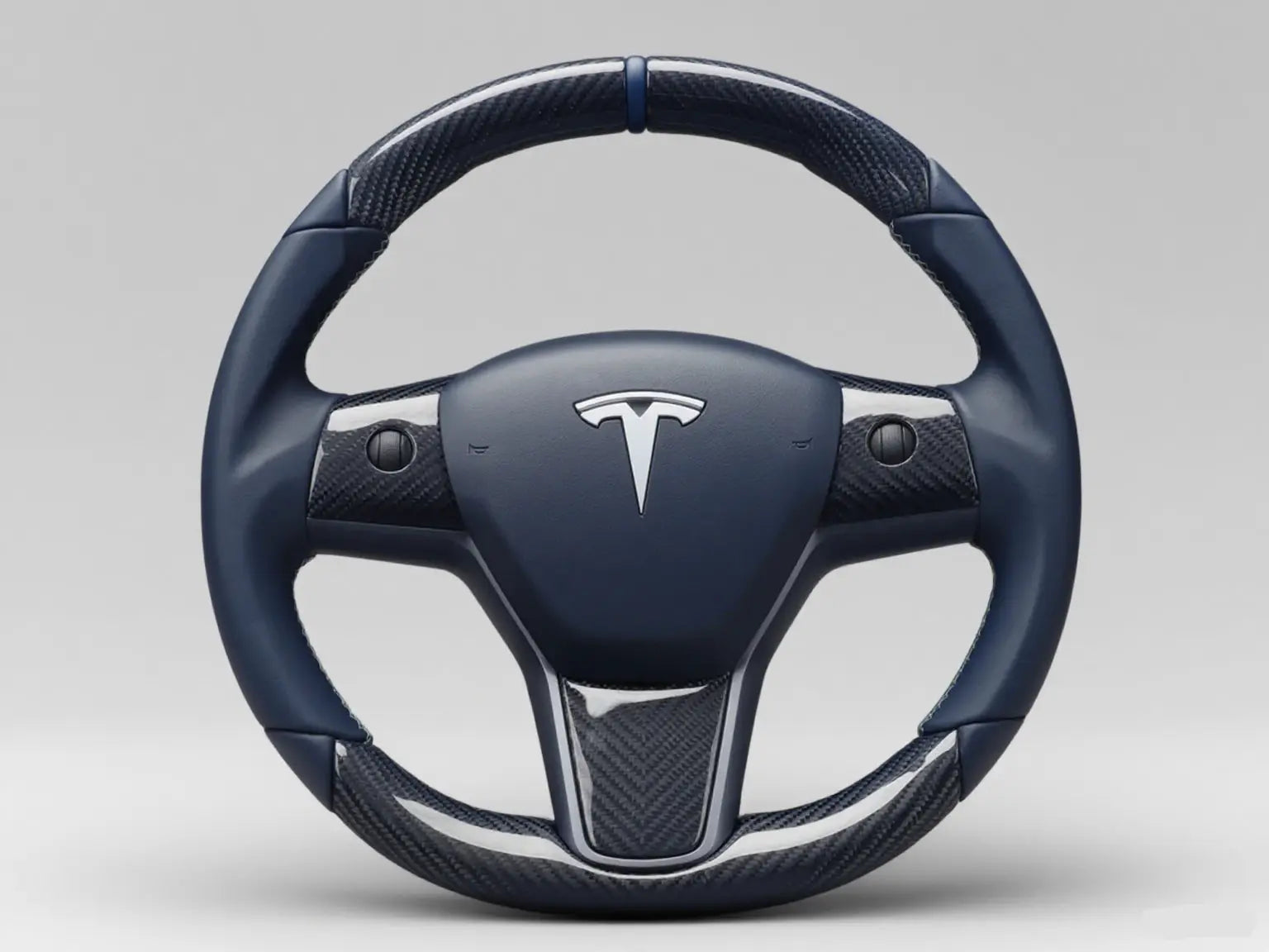Navy-Blue-Carbon-Tesla-Steering-Wheel-DYNA-Elevating-Driving-Class Axeco