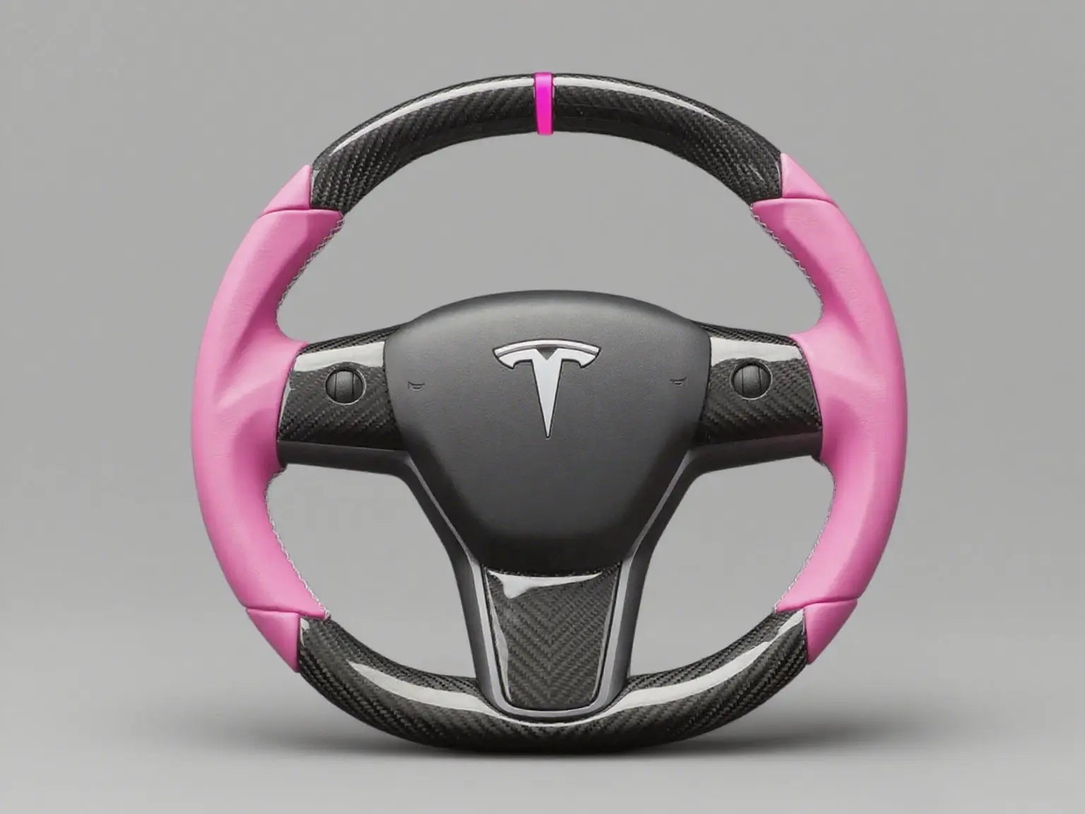 Pink-Carbon-Tesla-Steering-Wheel-DYNA-Add-a-Sweet-Edge-to-Your-Drive Axeco