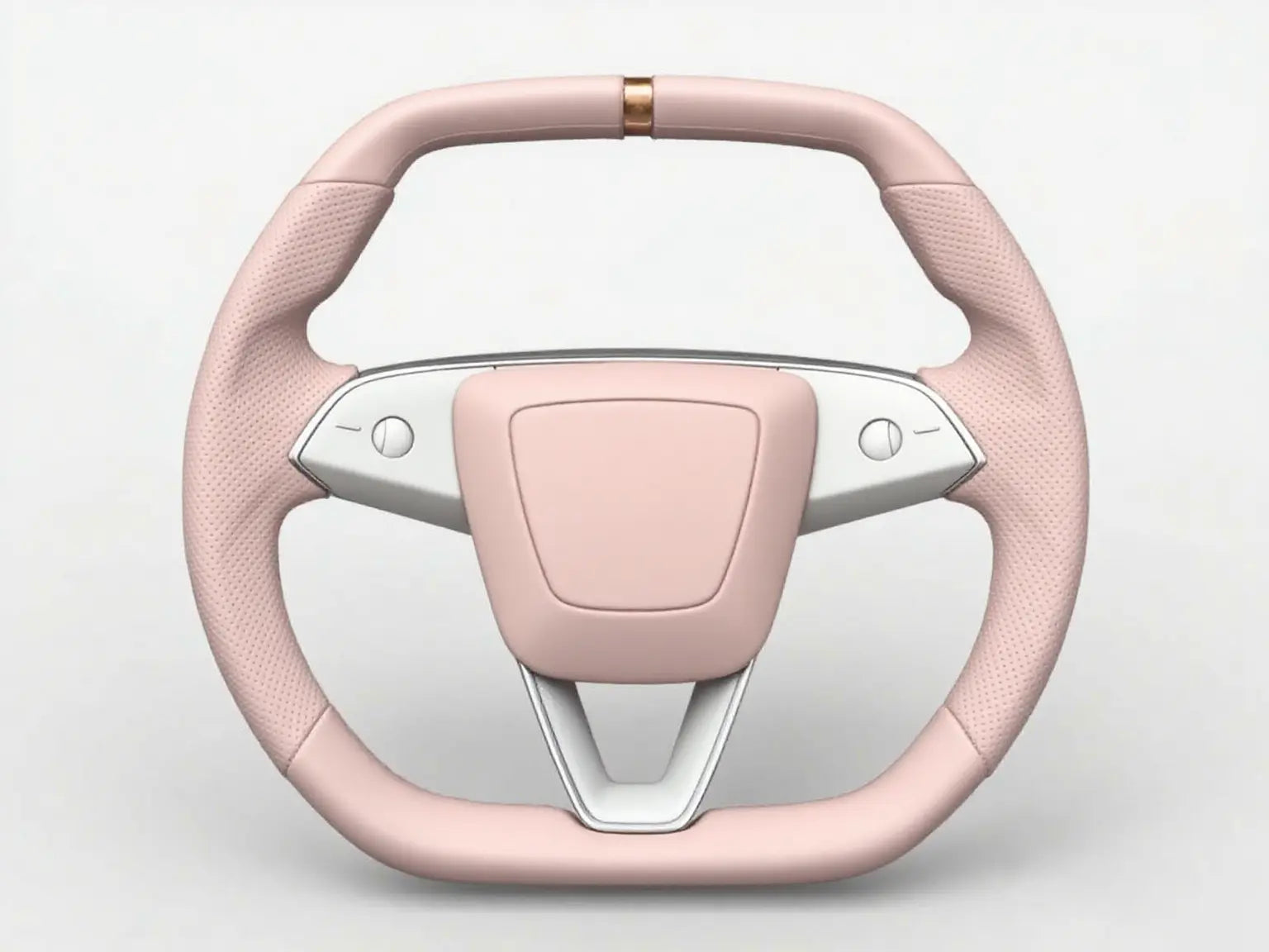 Pink-White-Two-Tone-Tesla-Steering-Wheel-Super-Enhancer Axeco