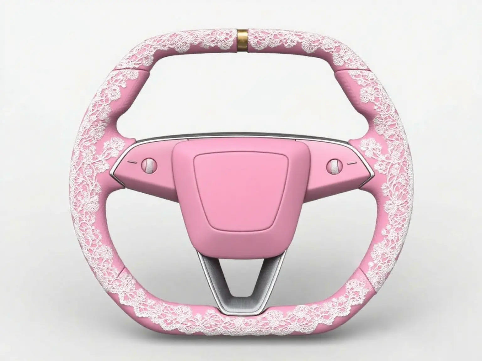Pink-and-White-Lace-Pattern-Tesla-Steering-Wheel-Super-Enhancer Axeco
