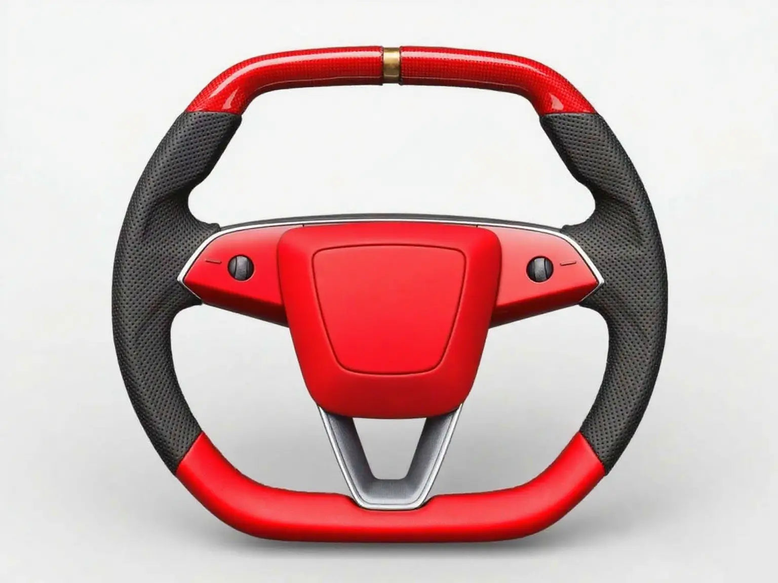Red-Black-Cool-Tesla-Steering-Wheel-Track-Master Axeco