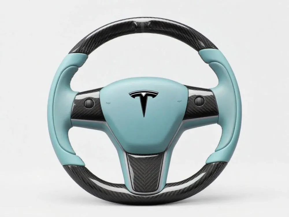 Tesla-Steering-Wheel-Boost-Both-Driving-Experience-and-Aesthetics-with-Fresh-Carbon-Fiber-Style Axeco