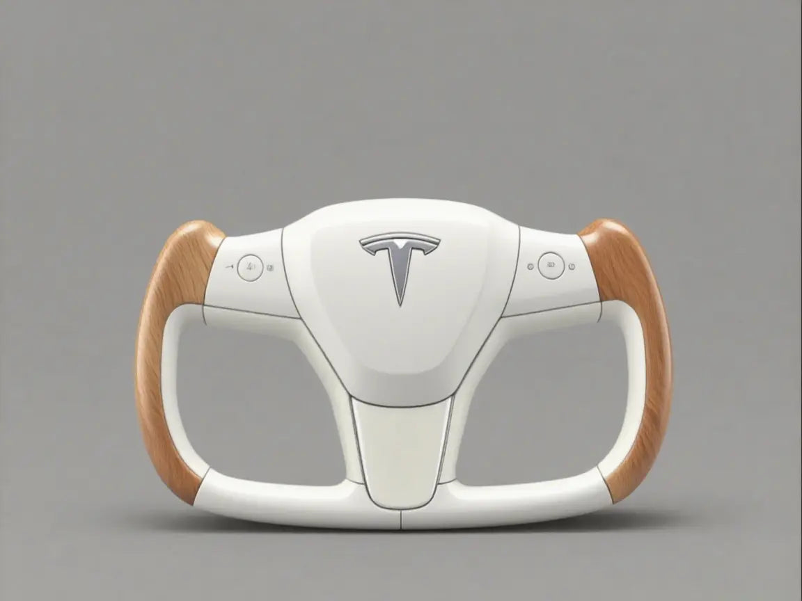 Tesla-Yoke-Steering-Wheel-The-Beauty-of-Simplicity-from-Wood-white-Fusion Axeco