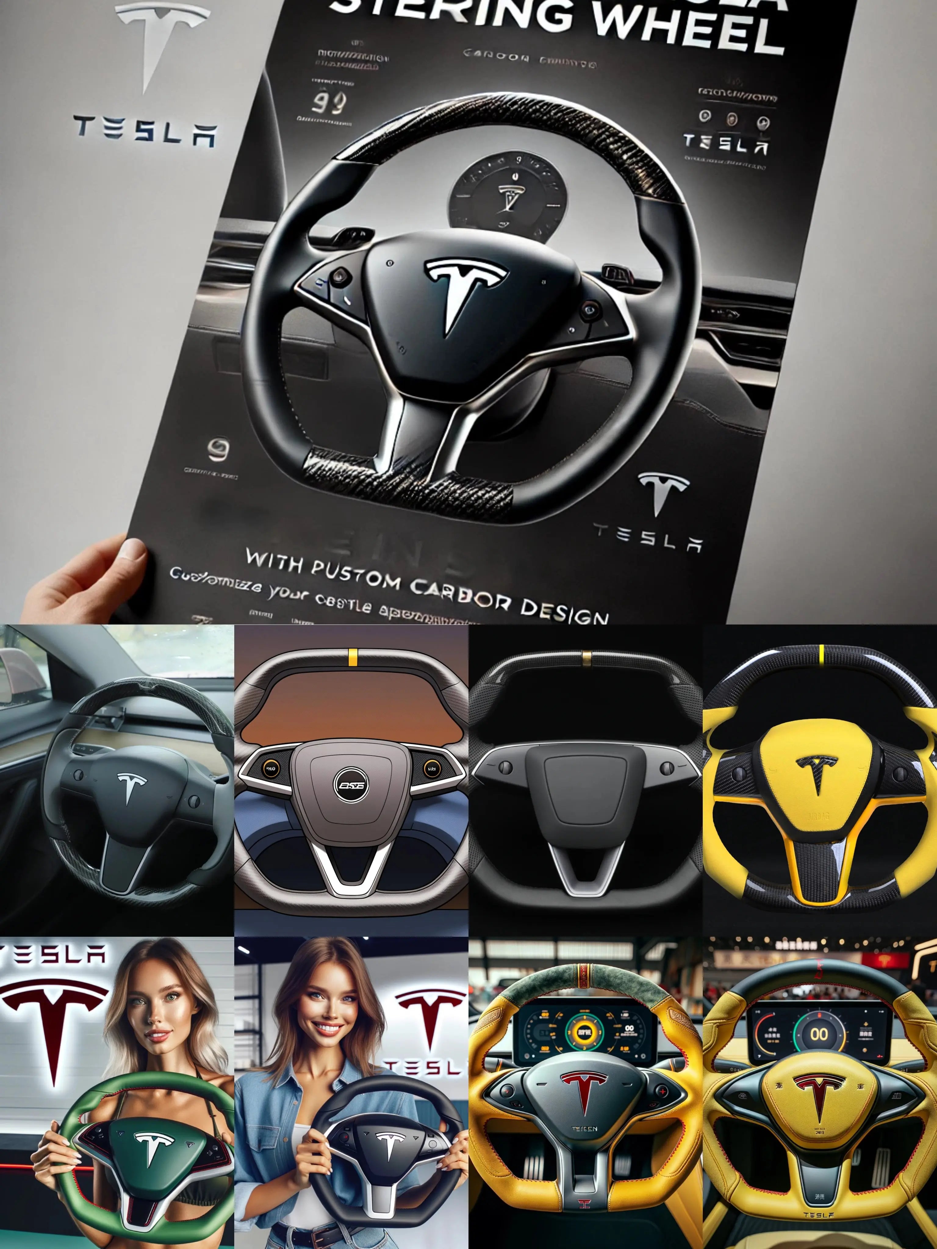 Tesla-hottest-mod-Custom-Steering-Wheel Axeco