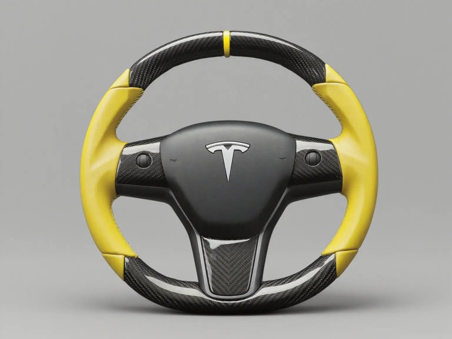 Yellow-Carbon-Tesla-Steering-Wheel-DYNA-A-Burst-of-Energy-for-Your-Drive Axeco