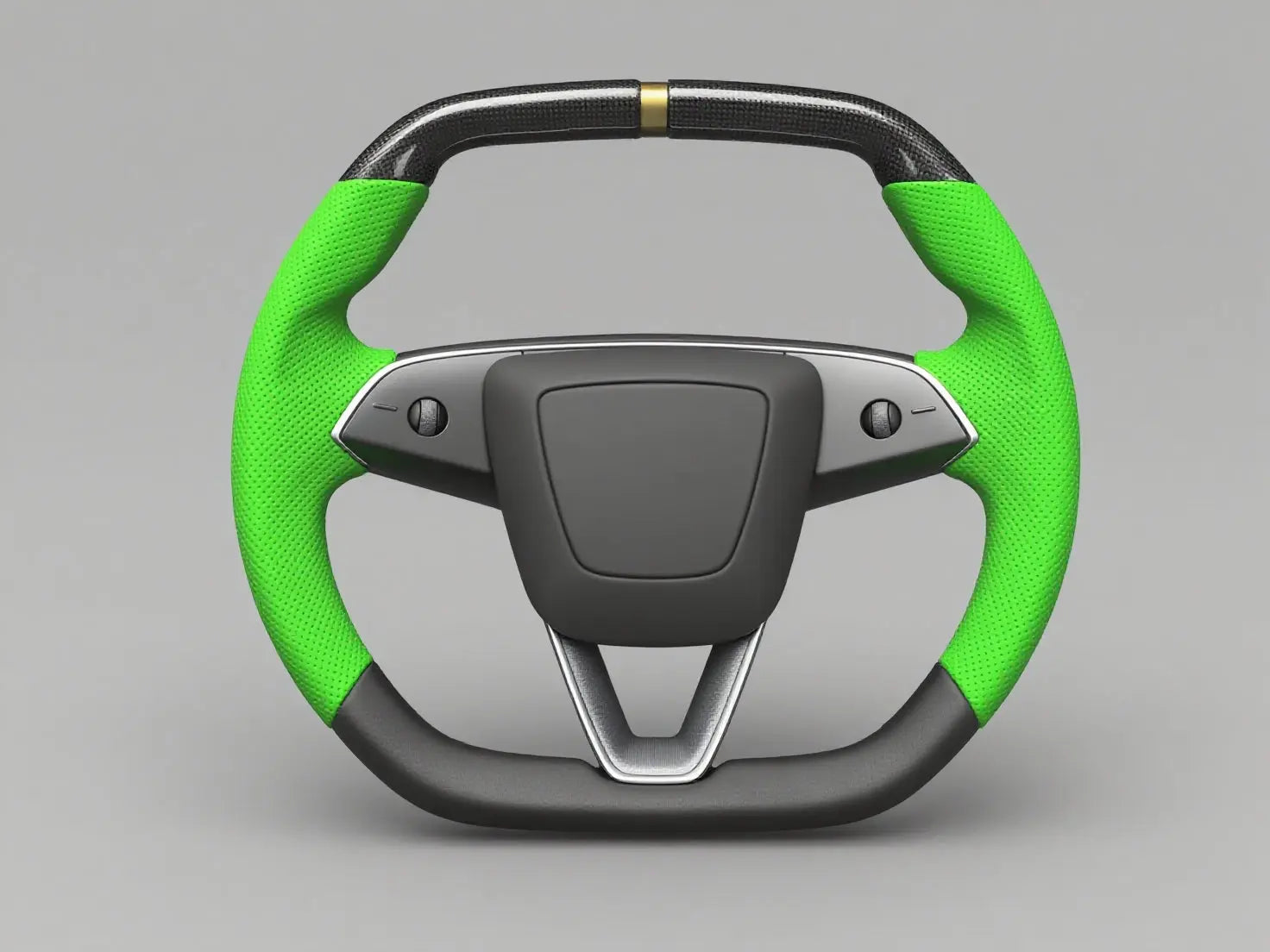 Green Devil Tesla model 3 highland Steering Wheel -Super Enhancer(2023.9+) Axeco
