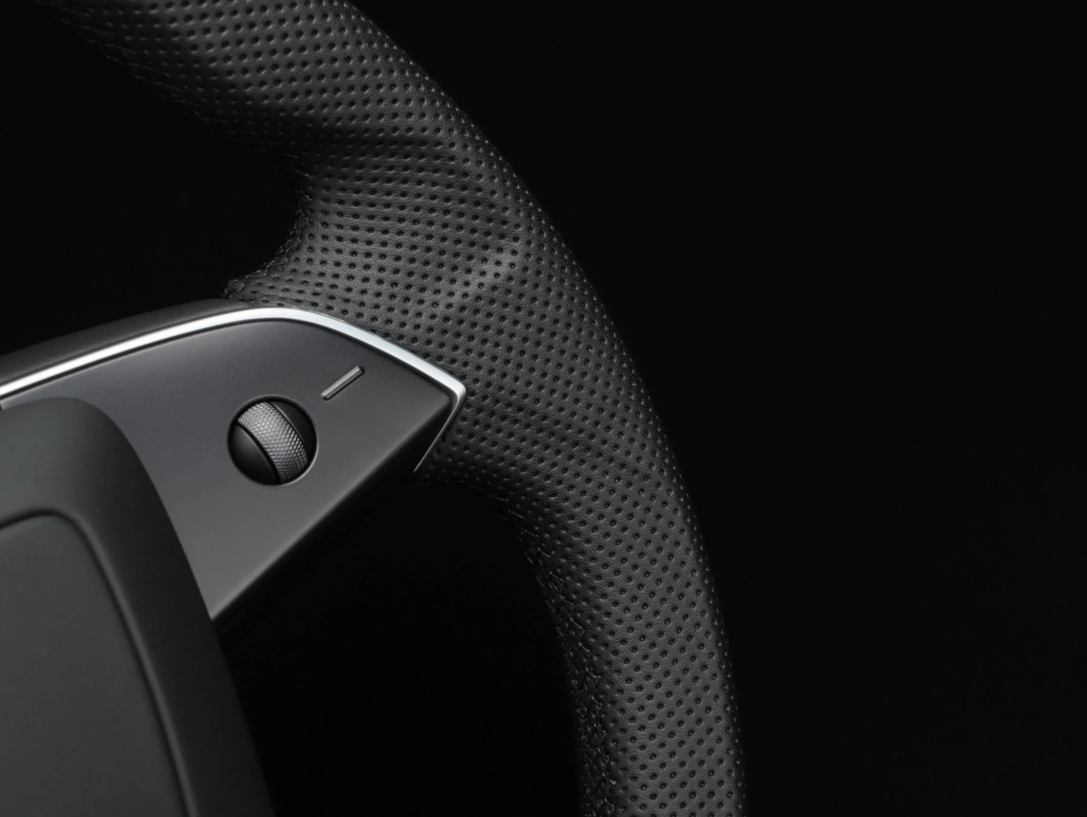Model 3 Highland Carbon Fiber Steering Wheel - Super Enhancer - Axeco