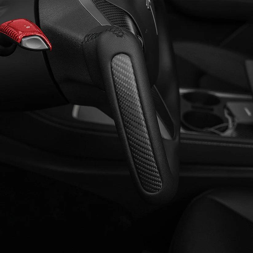 Yoke Carbon Fiber Steering Wheel for Tesla Model 3-Customize - Axeco