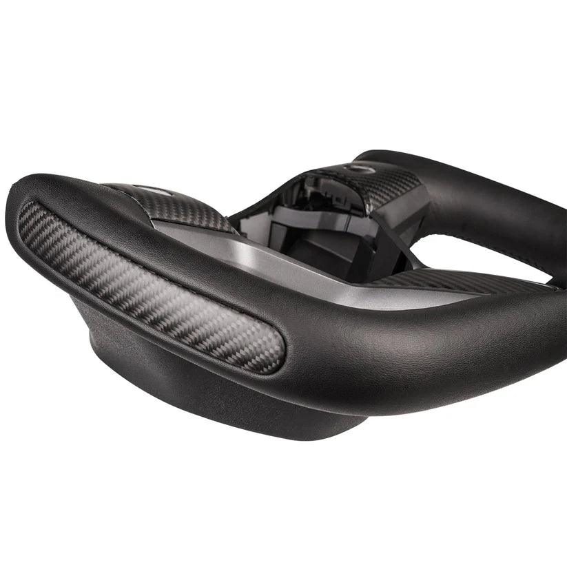Yoke Carbon Fiber Steering Wheel for Tesla Model 3-Customize - Axeco