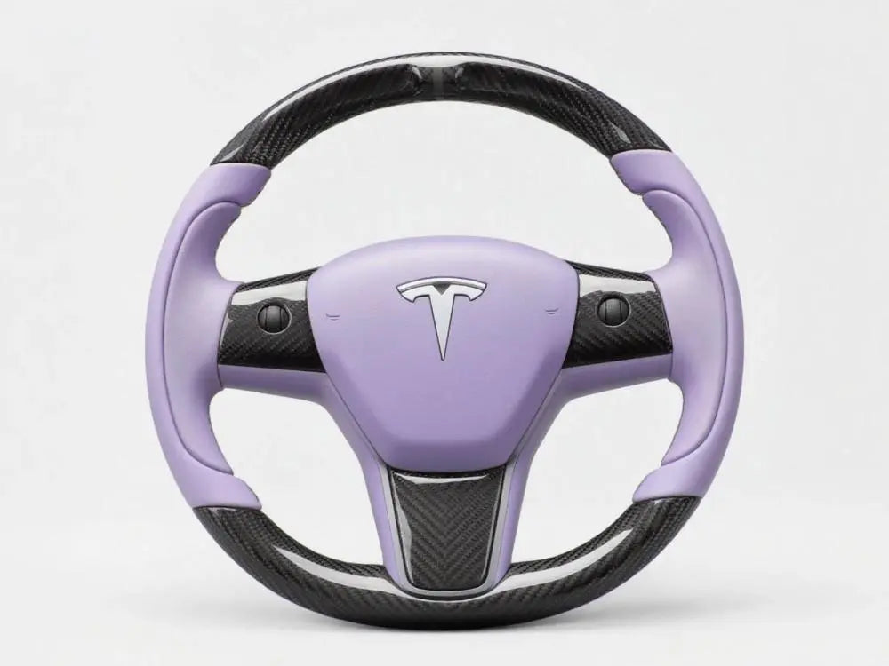 Tesla-Steering-Wheel-Create-a-Dreamy-Driving-Dream-with-Carbon-fiber-Taro-Purple Axeco