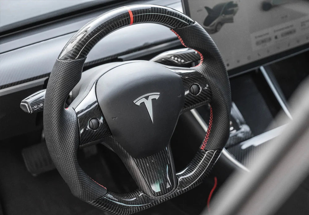 Tesla Carbon Fiber Steering Wheel: A Modern Upgrade for Enhanced Driving Performance