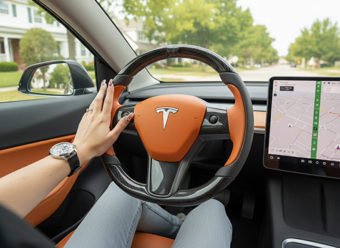 Is the Model Y Juniper Steering Wheel Comfortable for Small Hands | Size, Reach, Grip Axeco