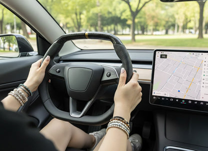 Customize Tesla Model 3 Highland Steering Wheel - Super Enhancer(2023.9+) Axeco