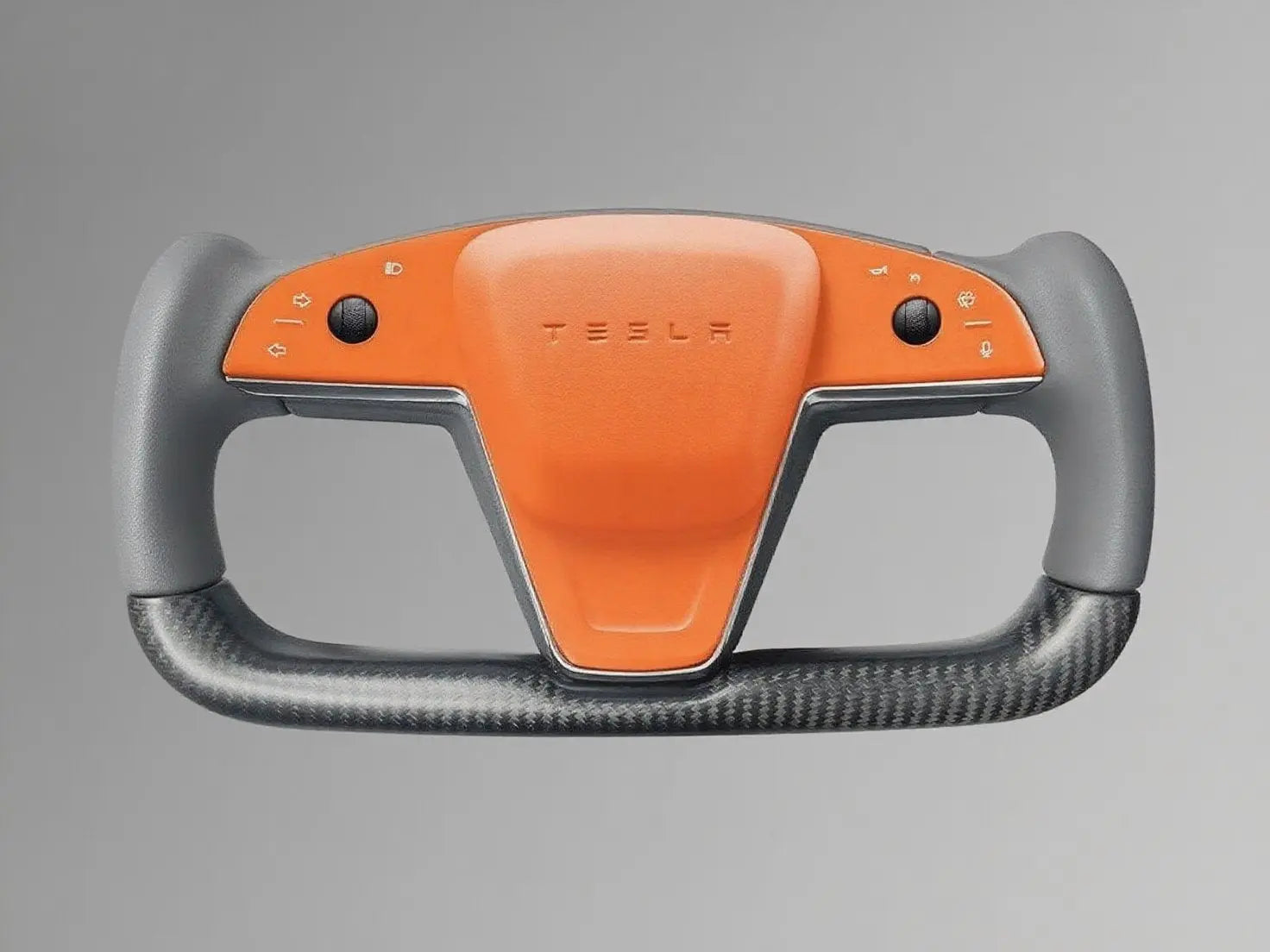 Model X Carbon Fiber Steering Wheel - Super Enhancer Axeco
