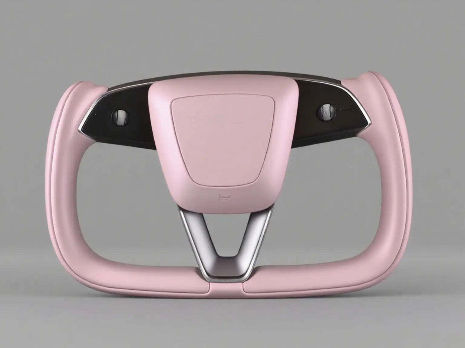 Sweet Pinkmo Tesla Model Y Juniper YoKe Steering Wheel (2025+) Axeco