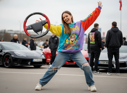 Reds And Grays Carbon Fiber Tesla Model 3 Highland Custom Steering Wheel -DYNA(2023.9) Axeco