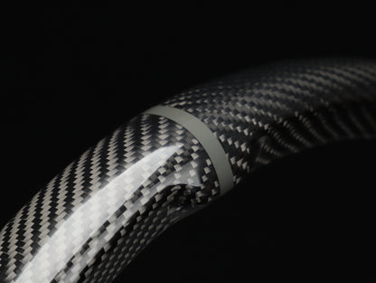 Model Y Carbon Fiber Steering Wheel - Track Master - Axeco