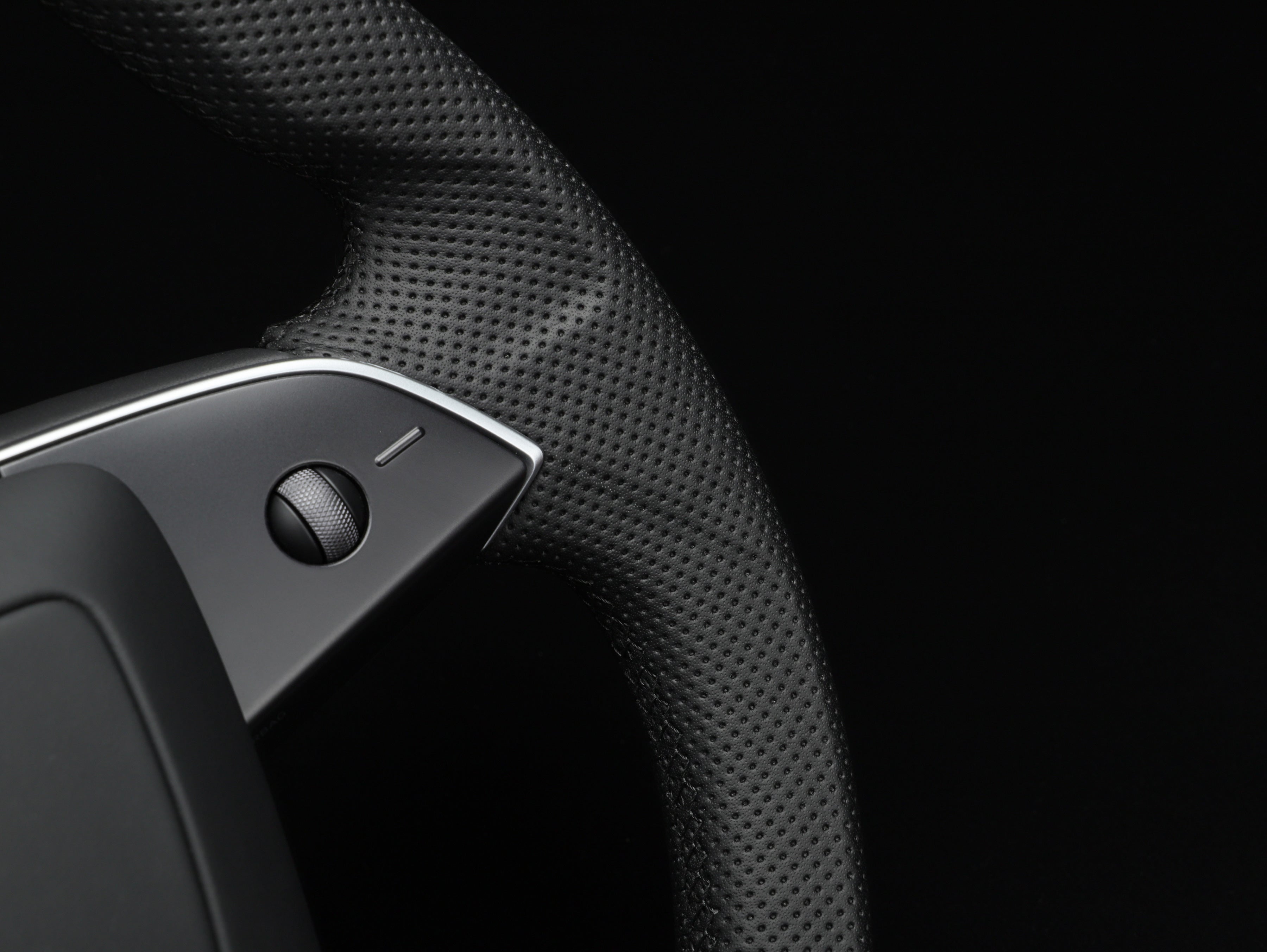 Model 3 Highland Carbon Fiber Steering Wheel - Super Enhancer - Axeco