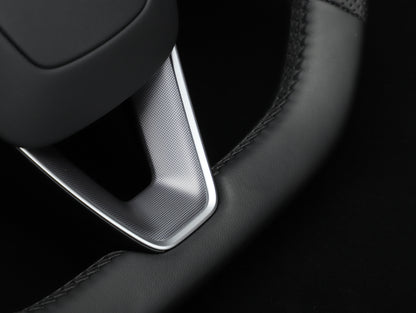 Model 3 Highland Carbon Fiber Steering Wheel - Super Enhancer - Axeco