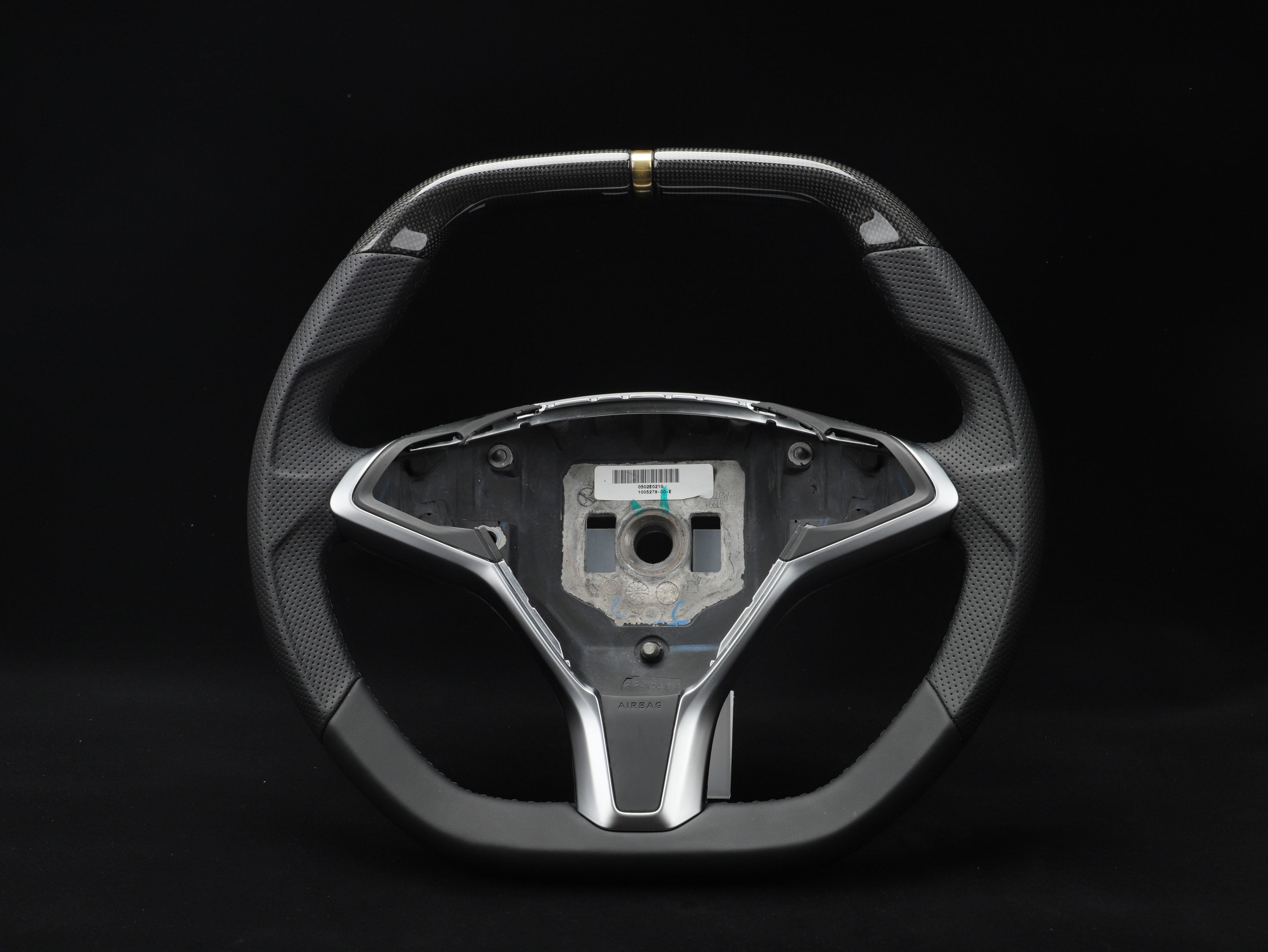 Model X Carbon Fiber Steering Wheel - Super Enhancer - Axeco