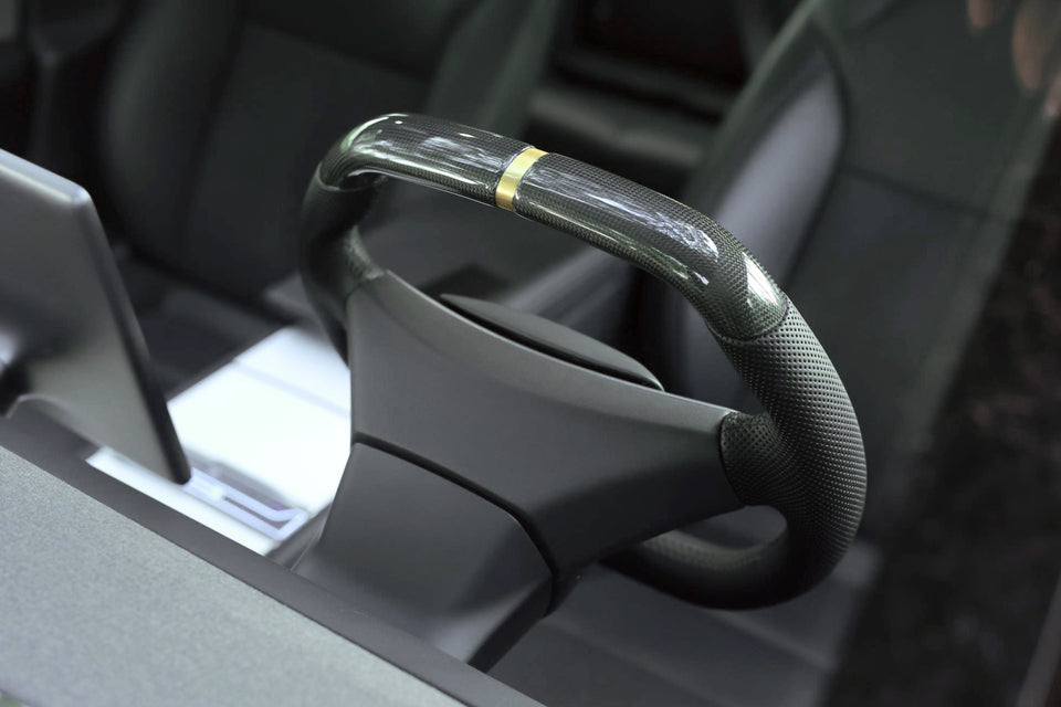 The AXECO Super Enhancer Steering Wheel for Tesla Model 3 Highland