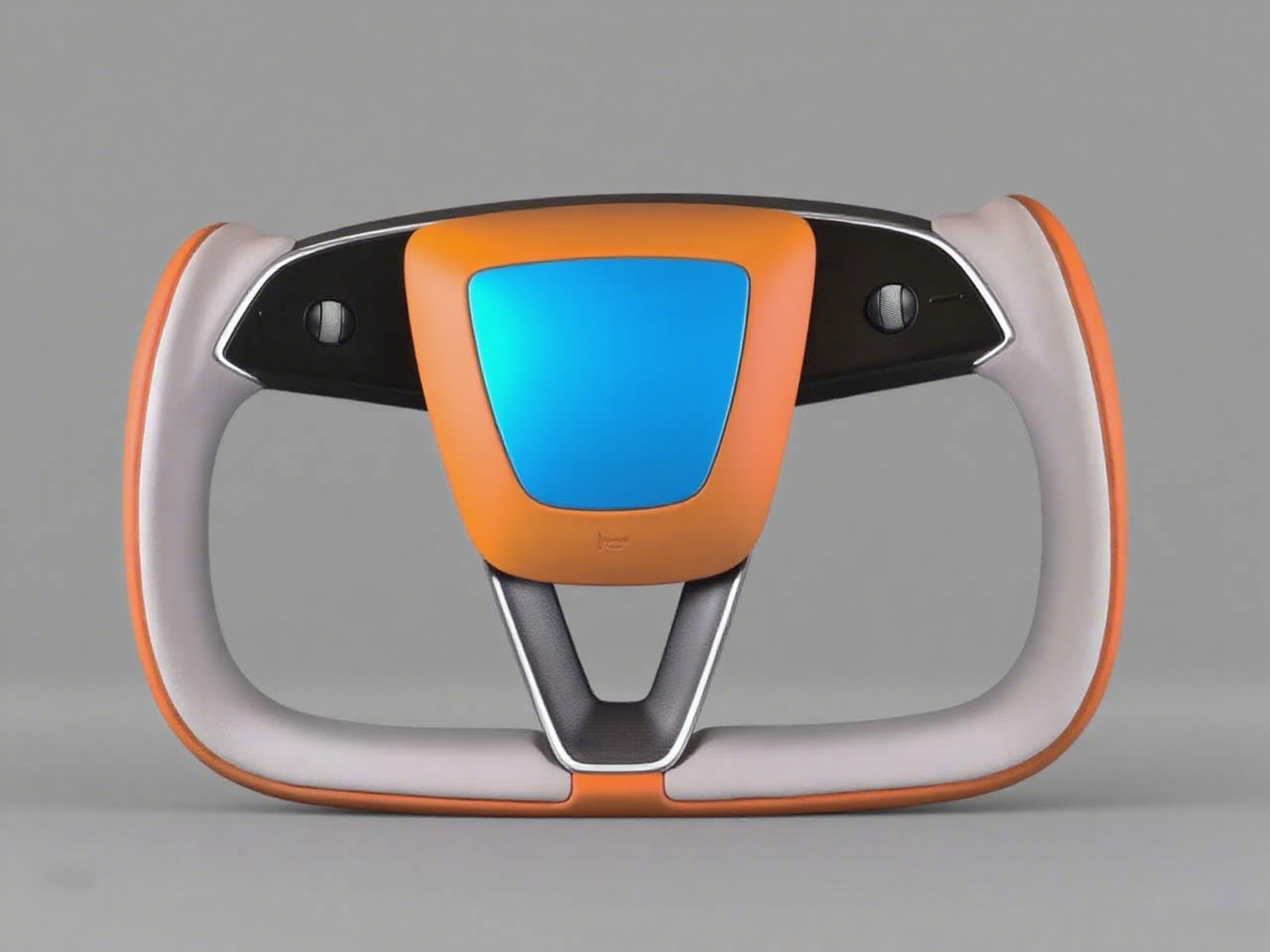 Tesla Model Y Juniper YoKe Steering Wheel Customized  Energetic Orange (2025+)